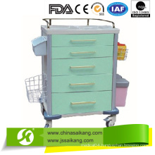 ABS Anesthesia Trolley with Debris Basket